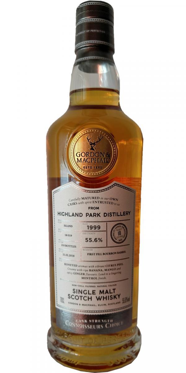 Highland Park 1999 GM Connoisseurs Choice - Cask Strength