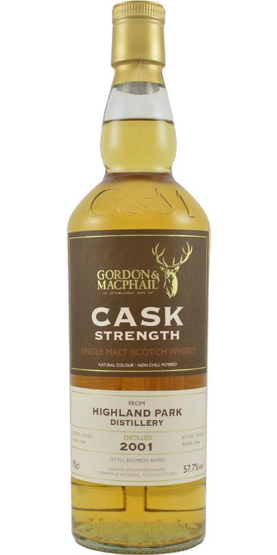 Highland Park 2001 GM Cask Strength