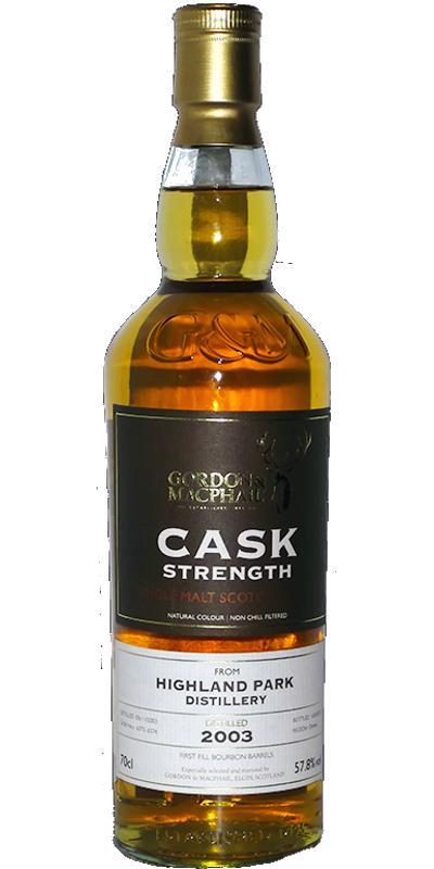 Highland Park 2003 GM Cask Strength