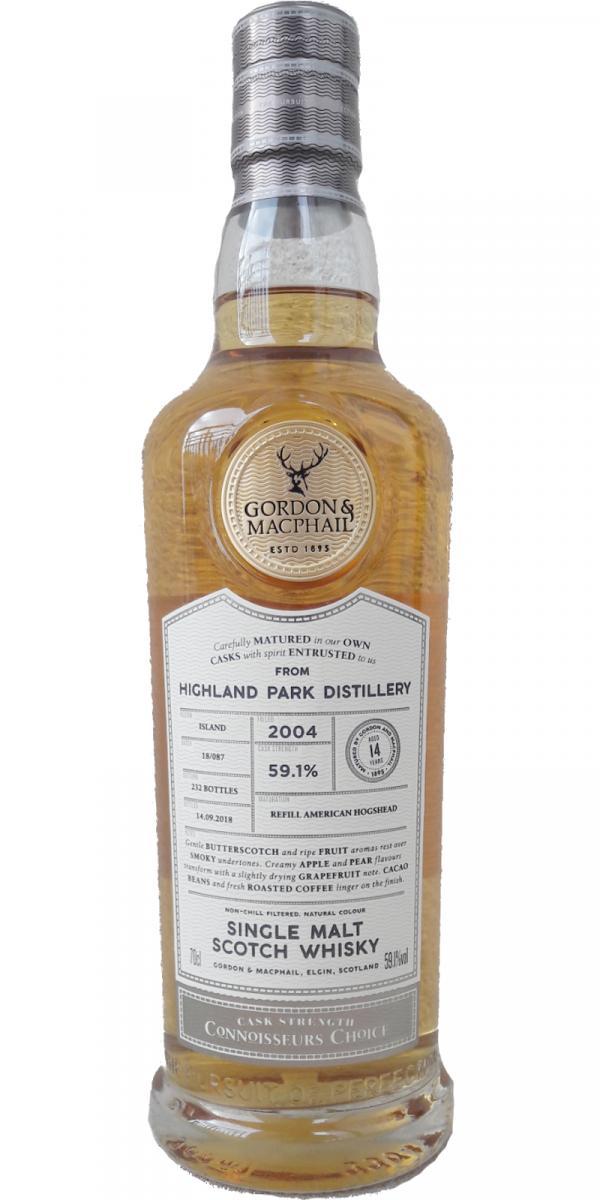 Highland Park 2004 GM Connoisseurs Choice - Cask Strength