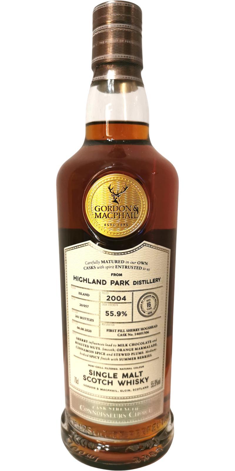 Highland Park 2004 GM Connoisseurs Choice - Cask Strength