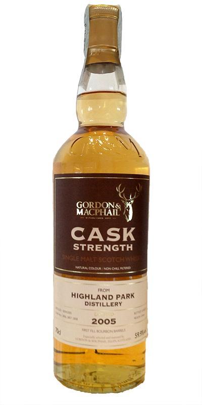Highland Park 2005 GM Cask Strength
