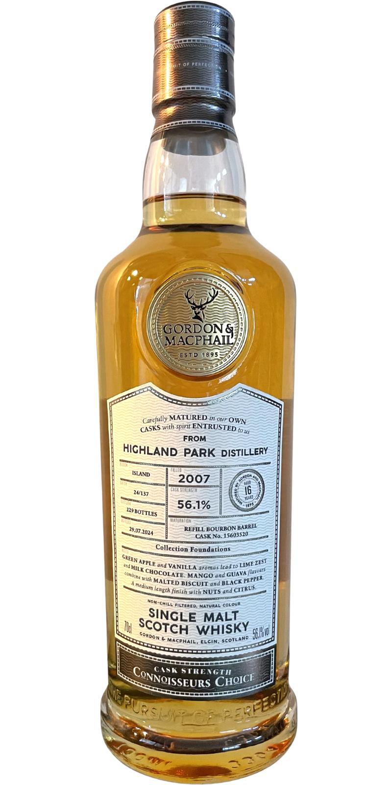 Highland Park 2007 GM Connoisseurs Choice