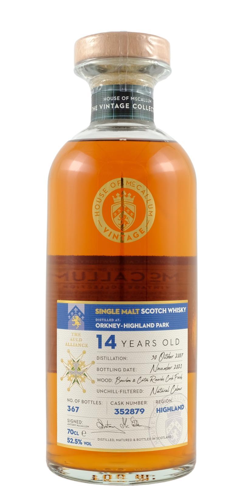 Highland Park 2007 HoMc The Vintage Collection