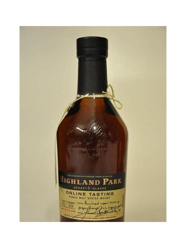 Highland Park 1974 It Special Selection