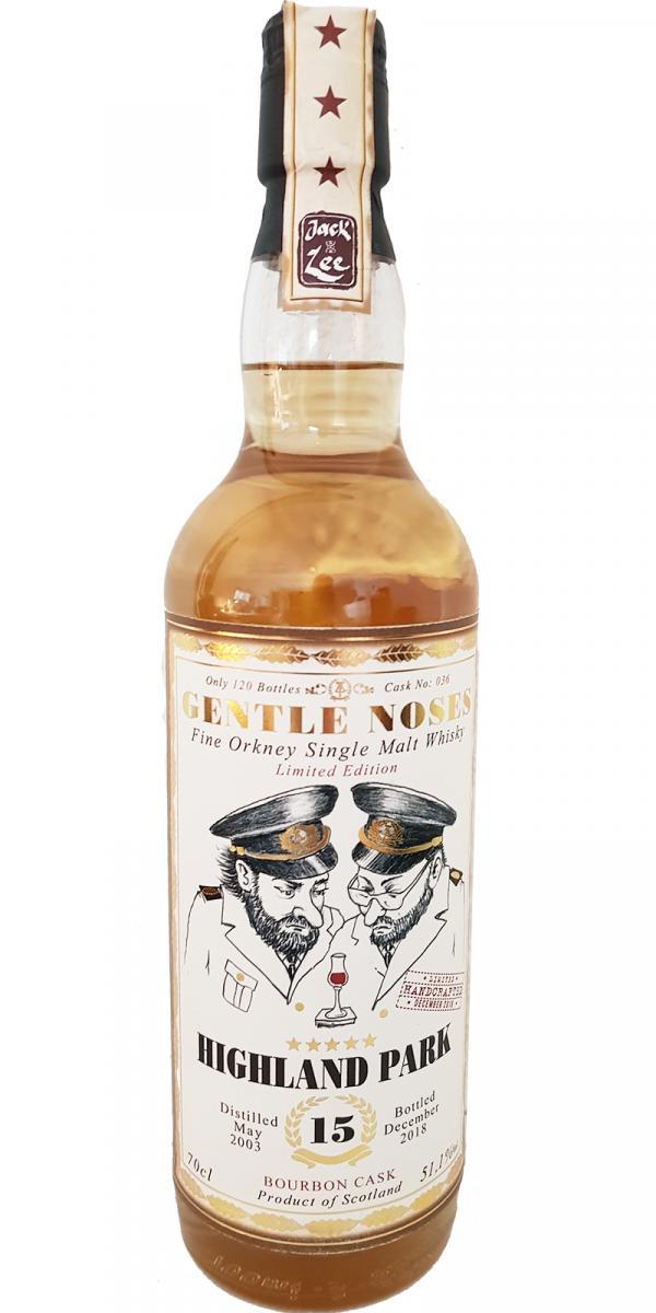 Highland Park 2003 JW Gentle Noses