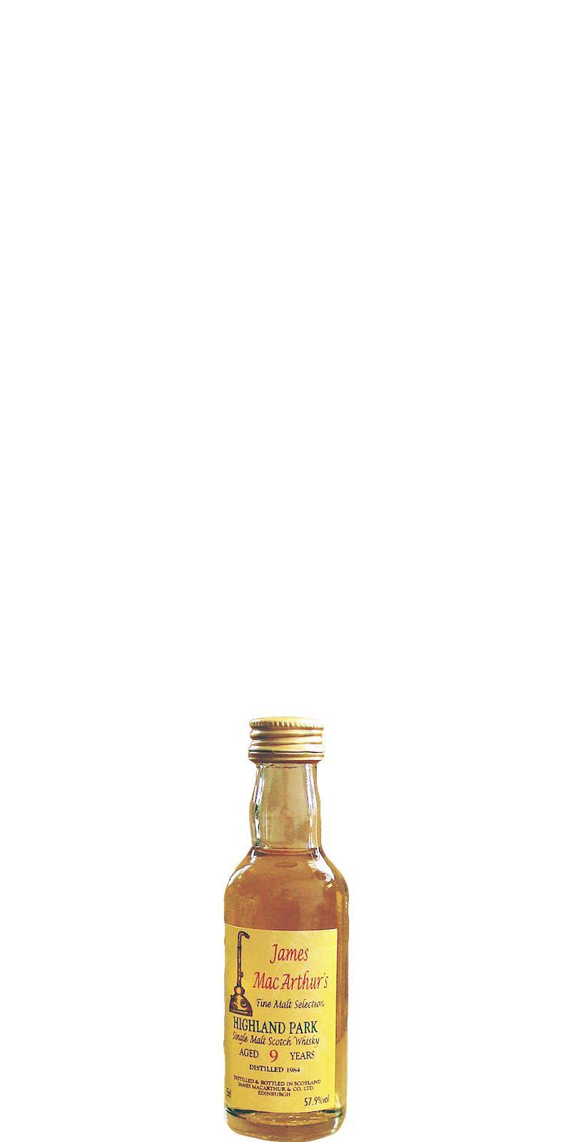 Highland Park 1984 JM Fine Malt Selection - Miniature