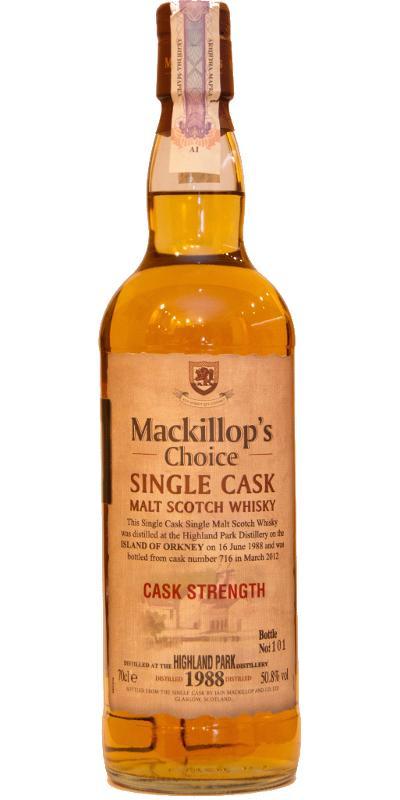 Highland Park 1988 McC Single Cask