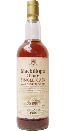 Highland Park 1988 McC Single Cask