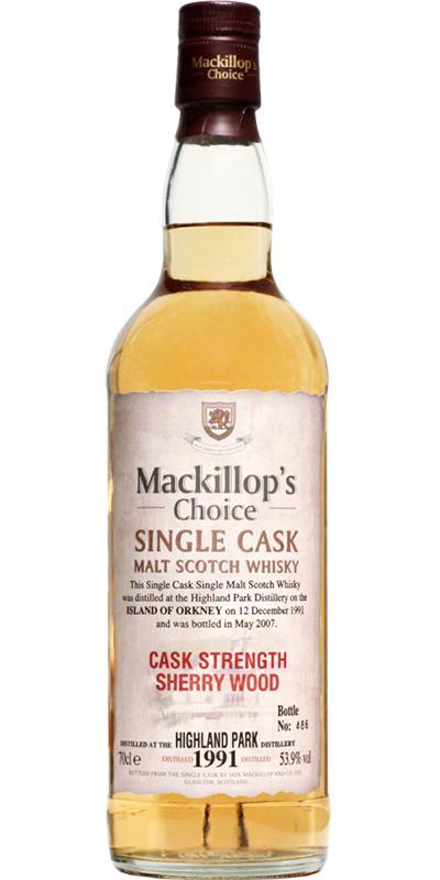 Highland Park 1991 McC Single Cask - Cask Strength