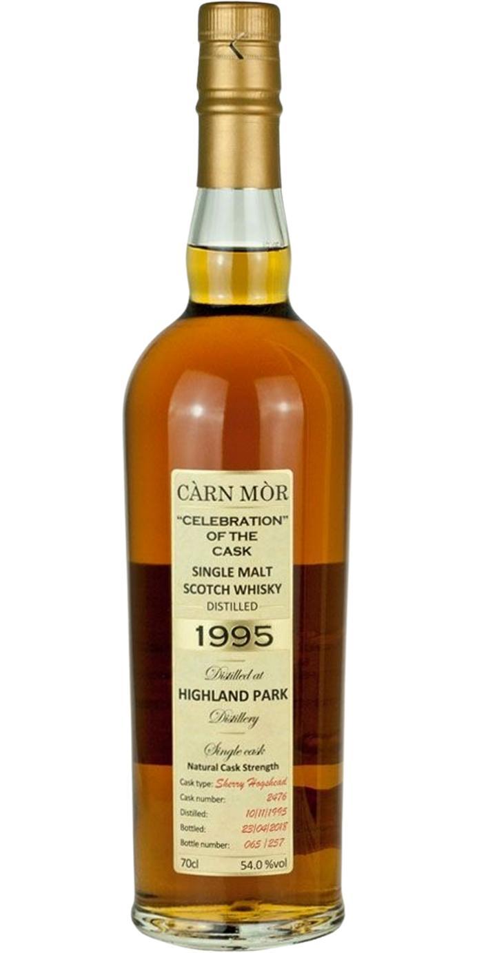 Highland Park 1995 MMcK Càrn Mòr Celebration of the Cask