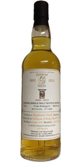 Highland Park 1998 MMcK Càrn Mòr - Potstill 20th Anniversary Edition