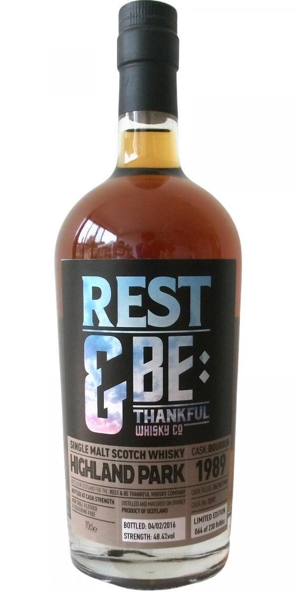 Highland Park 1989 RBTW