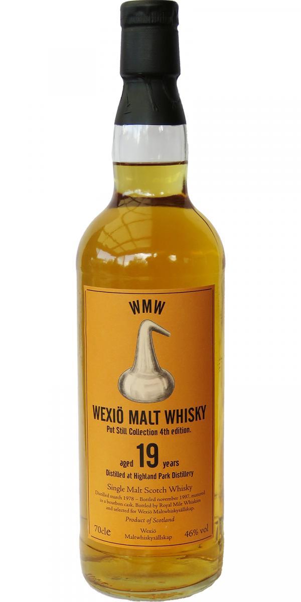 Highland Park 1978 RM Pot Still Collection 4th Edition