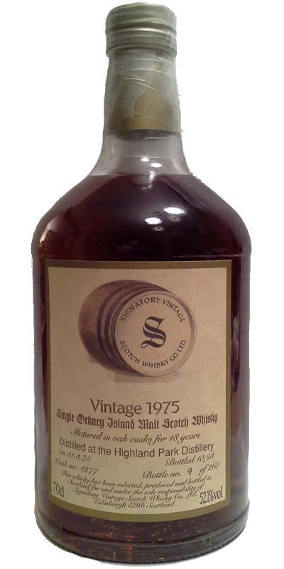 Highland Park 1975 SV Vintage Collection - Dumpy