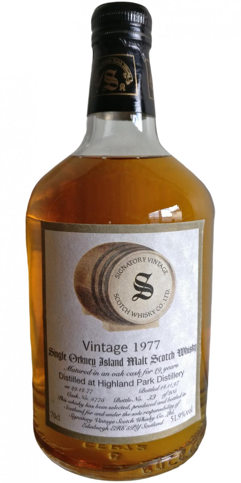 Highland Park 1977 SV Vintage Collection - Dumpy