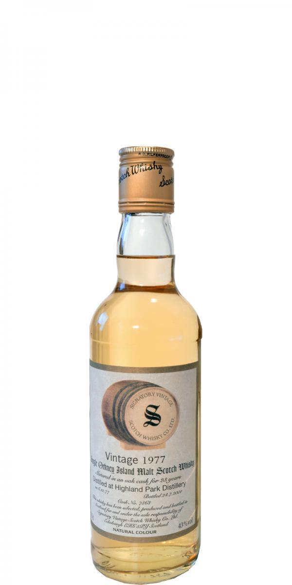 Highland Park 1977 SV Vintage Collection