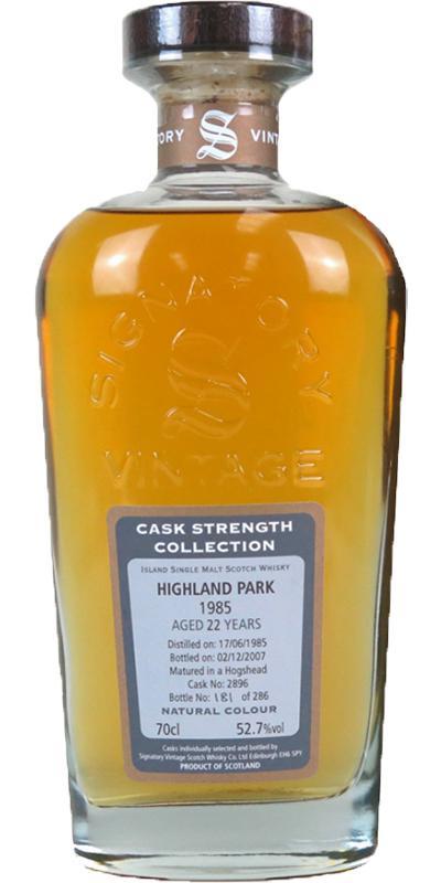 Highland Park 1985 SV Cask Strength Collection