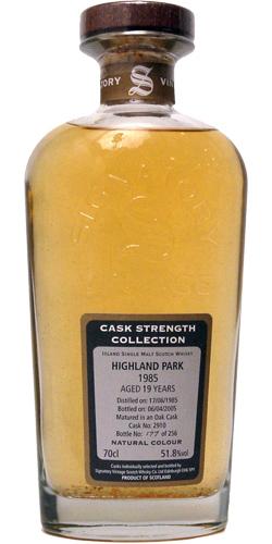 Highland Park 1985 SV Cask Strength Collection