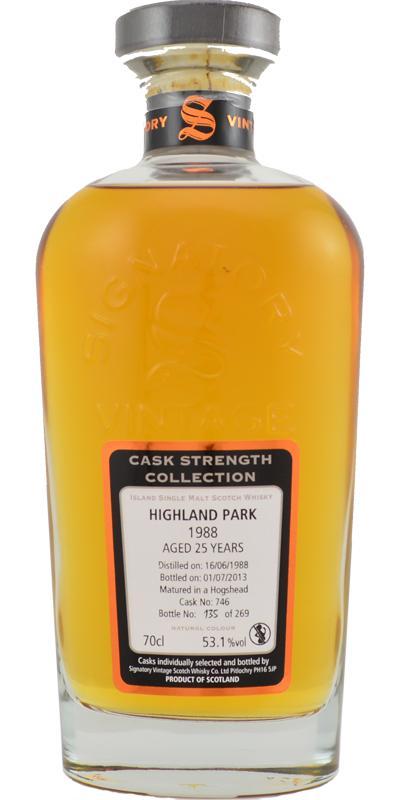 Highland Park 1988 SV Cask Strength Collection