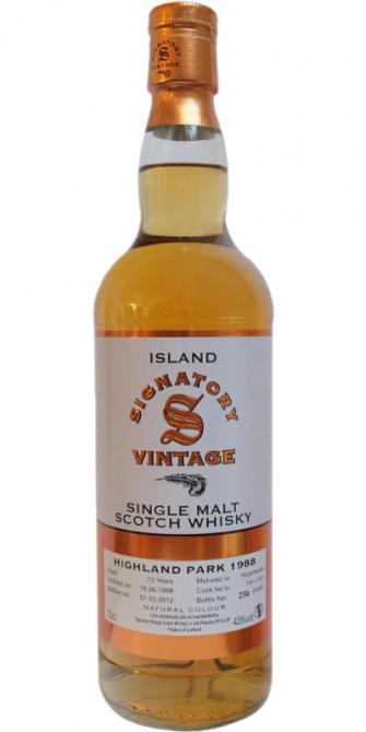 Highland Park 1988 SV Vintage Collection