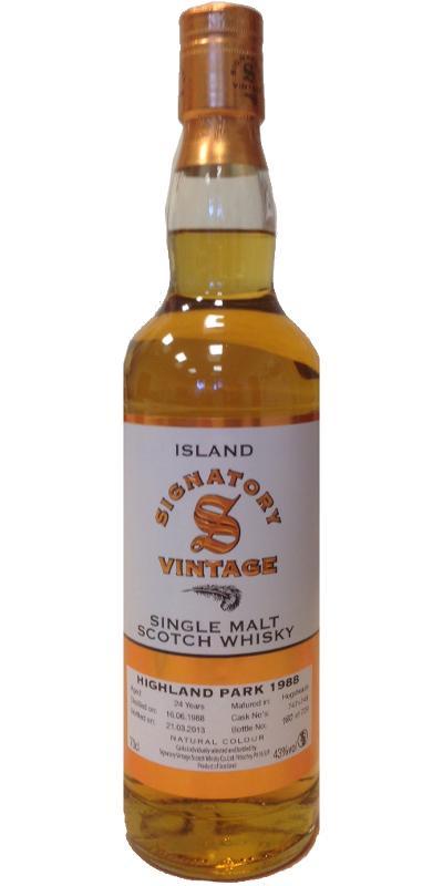 Highland Park 1988 SV Vintage Collection