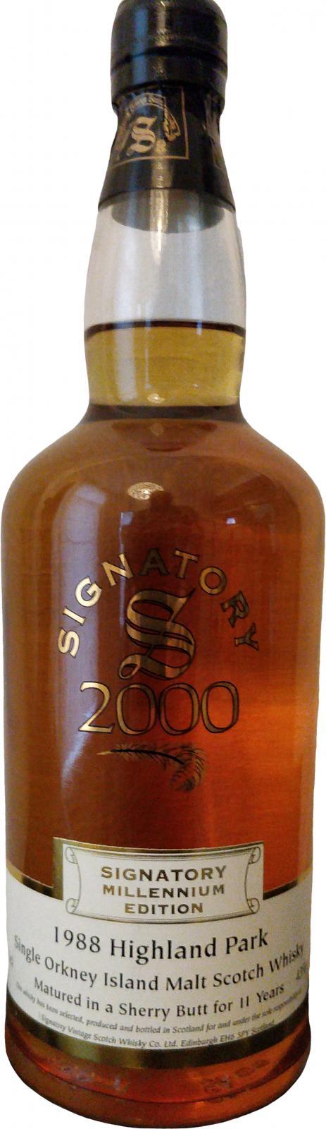 Highland Park 1988 SV Millennium Edition