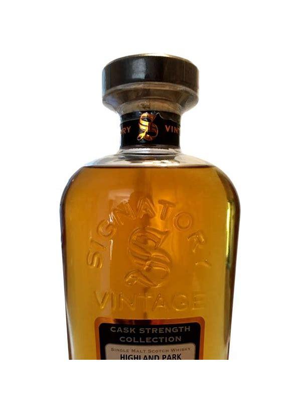 Highland Park 1999 SV Cask Strength Collection