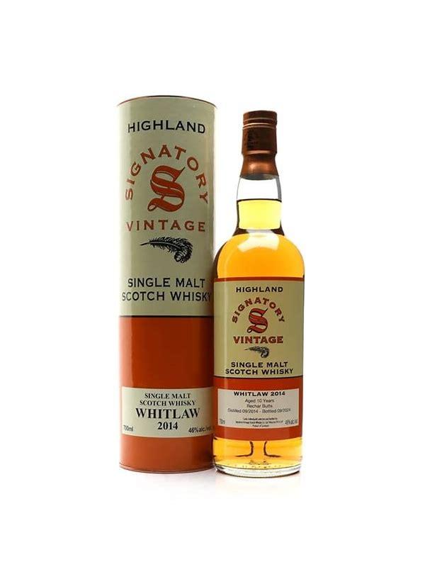 Whitlaw 2014 SV The Un-Chillfiltered Collection - Cask Strength