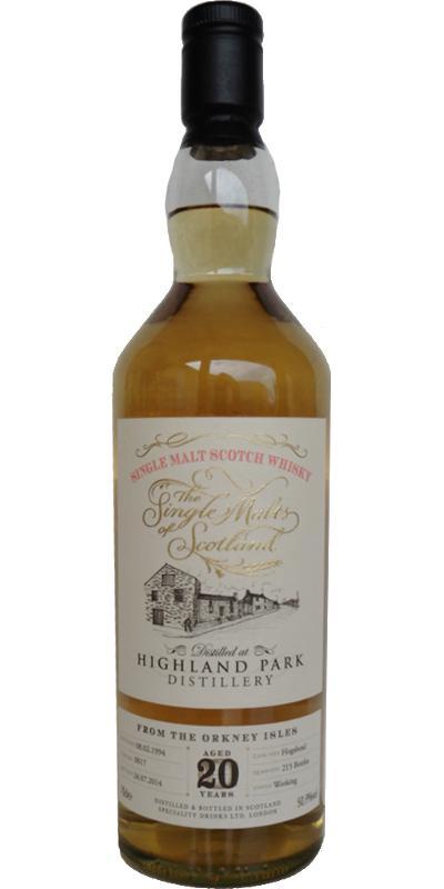 Highland Park 1994 SMS The Single Malts of Scotland