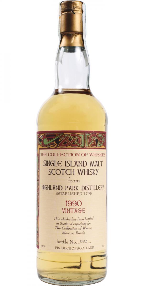 Highland Park 1990 H&I The Collection of Whiskies