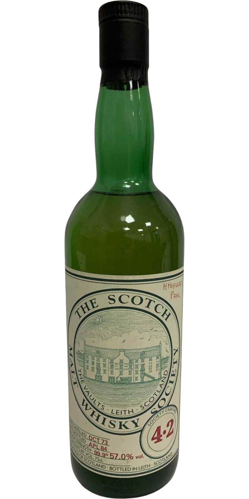 Highland Park 1973 SMWS 4.2