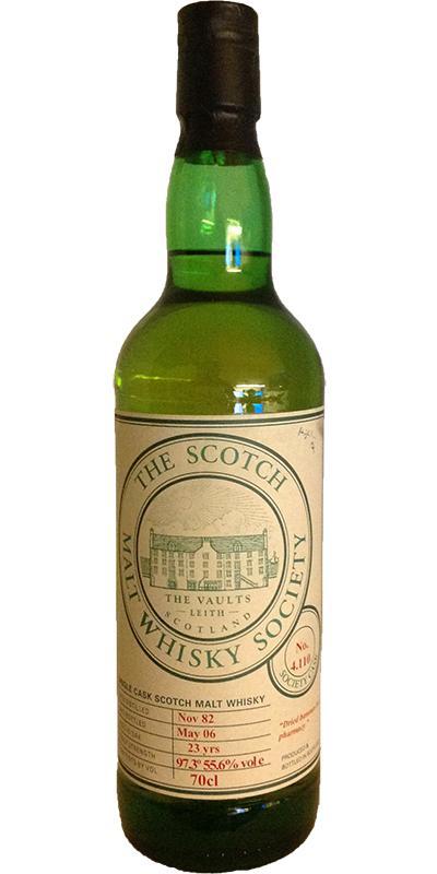 Highland Park 1982 SMWS 4.110 Dried bananas in a pharmacy