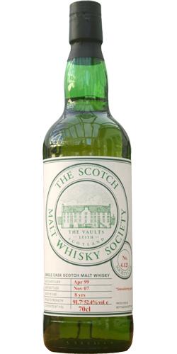 Highland Park 1999 SMWS 4.123 Smouldering spice