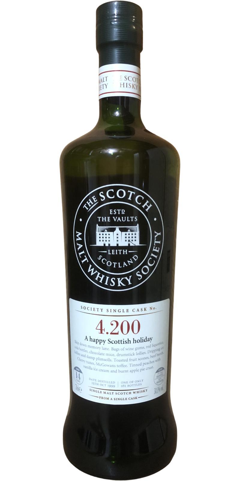 Highland Park 1999 SMWS 4.200 A happy Scottish holiday