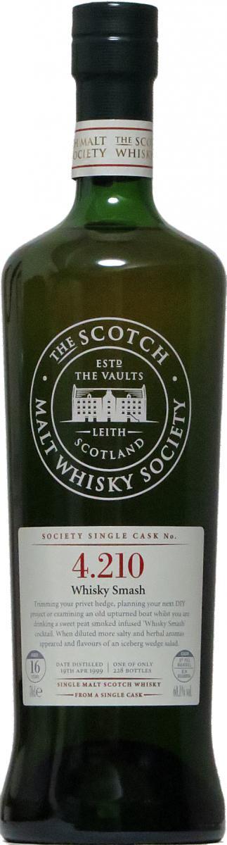 Highland Park 1999 SMWS 4.210 Whisky Smash