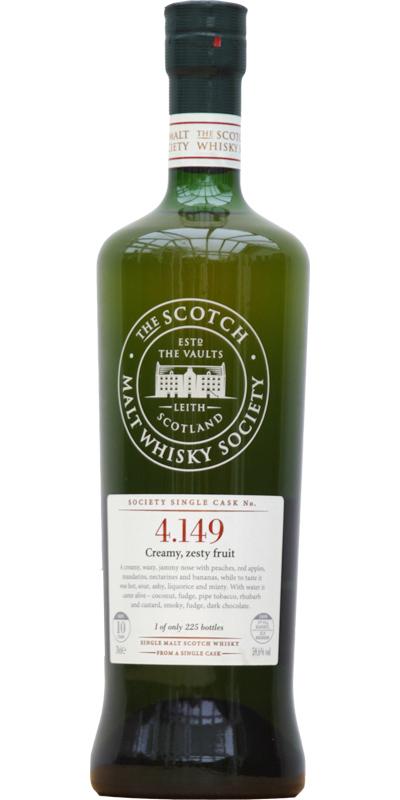 Highland Park 2000 SMWS 4.149 Creamy, zesty fruit