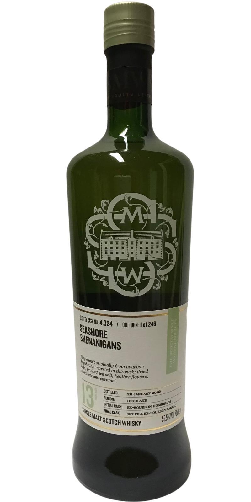 Highland Park 2008 SMWS 4.324 Seashore shenanigans