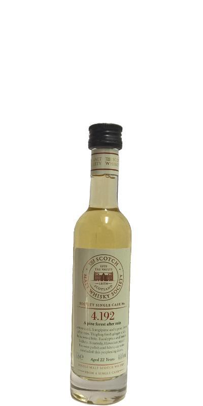 Highland Park 22-year-old SMWS 4.192 A pine forest after rain