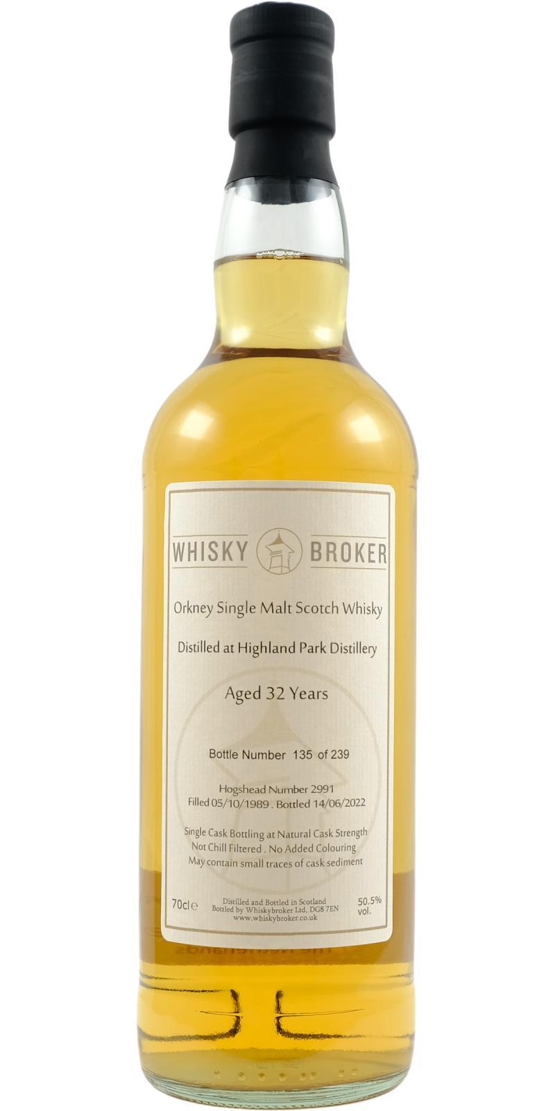 Highland Park 1989 WhB