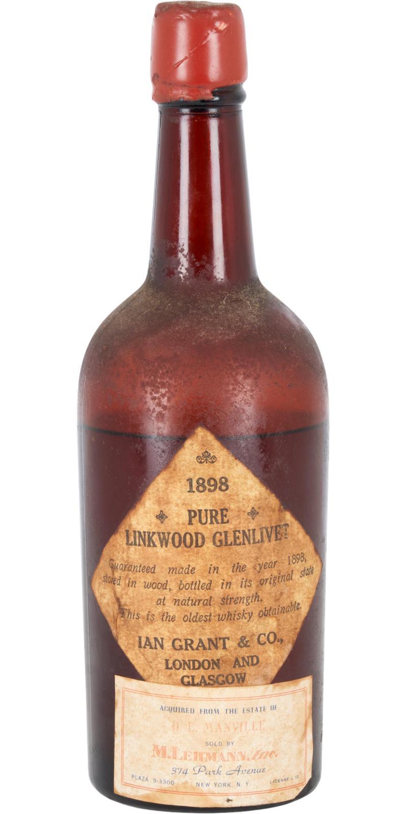 Linkwood 1898 Pure Linkwood Glenlivet