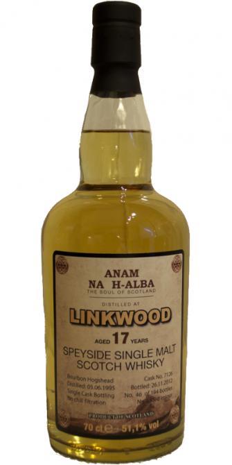 Linkwood 1995 ANHA The Soul of Scotland