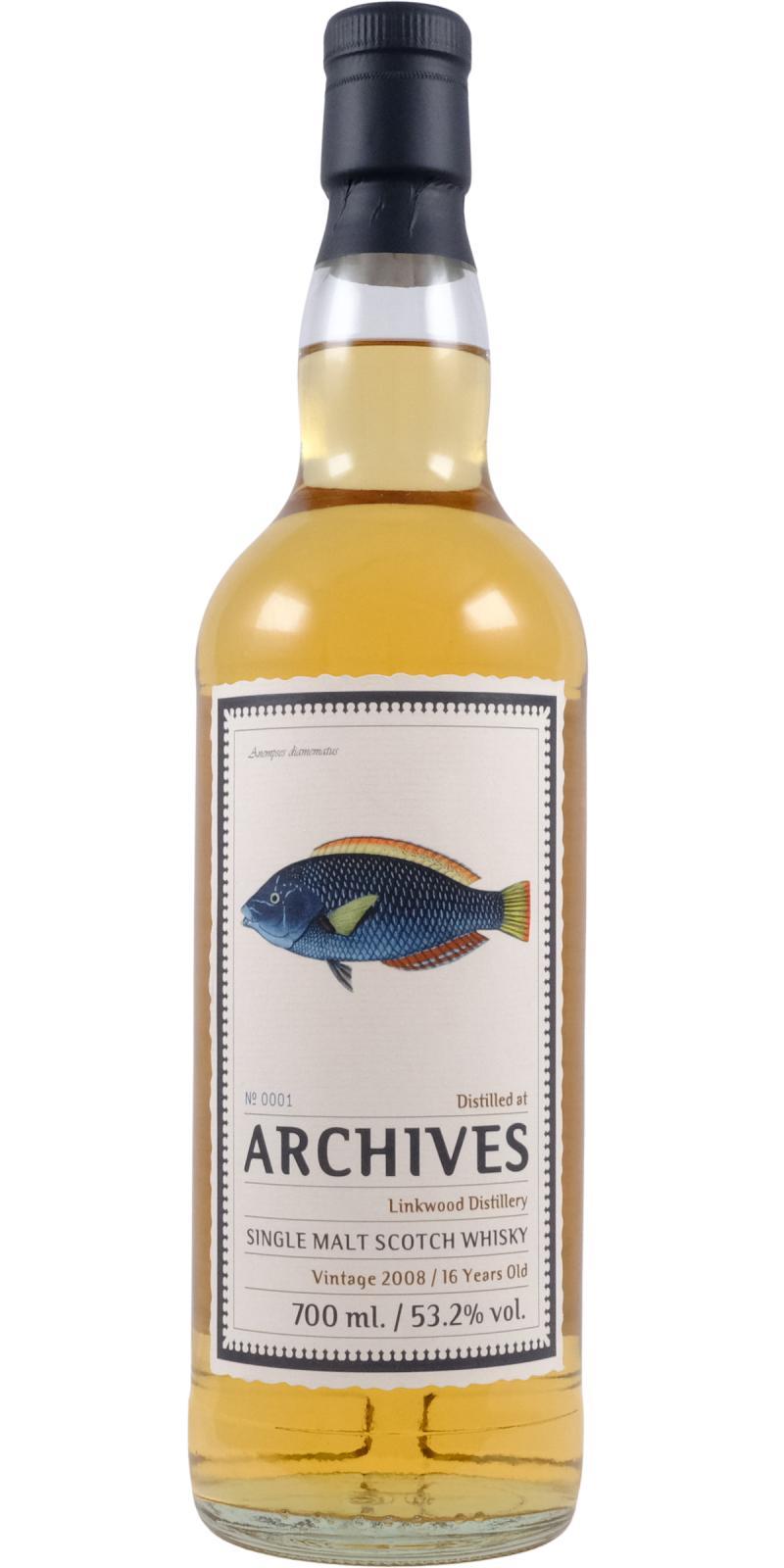 Linkwood 2008 Arc The Fishes of Samoa