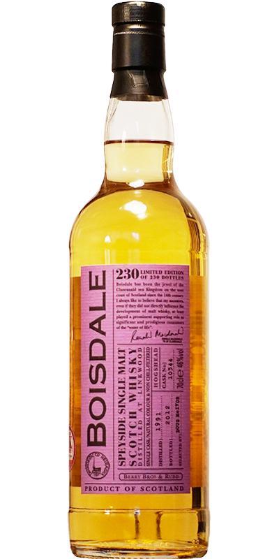 Linkwood 1991 BR Boisdale