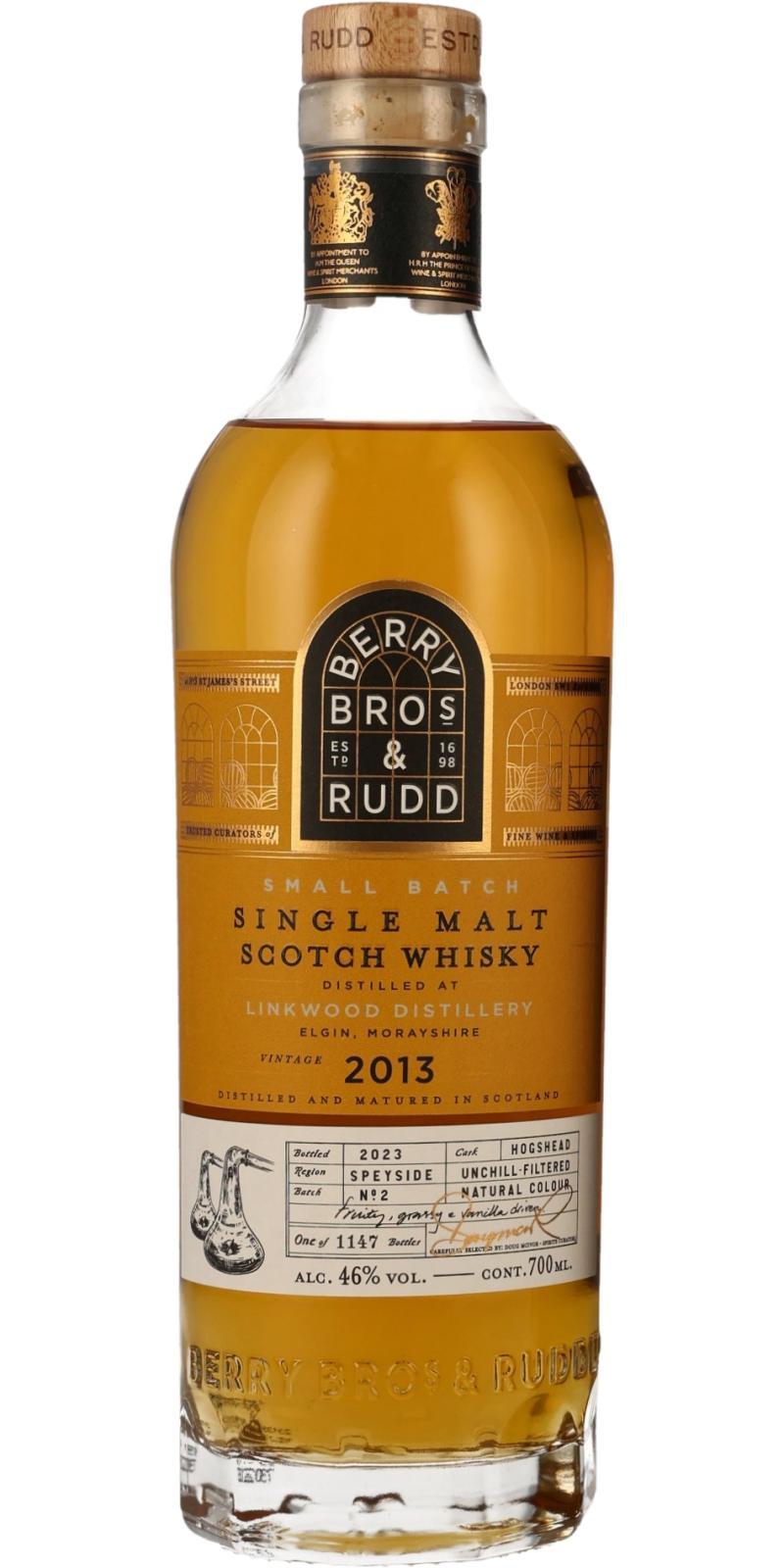 Linkwood 2013 BR Small Batch