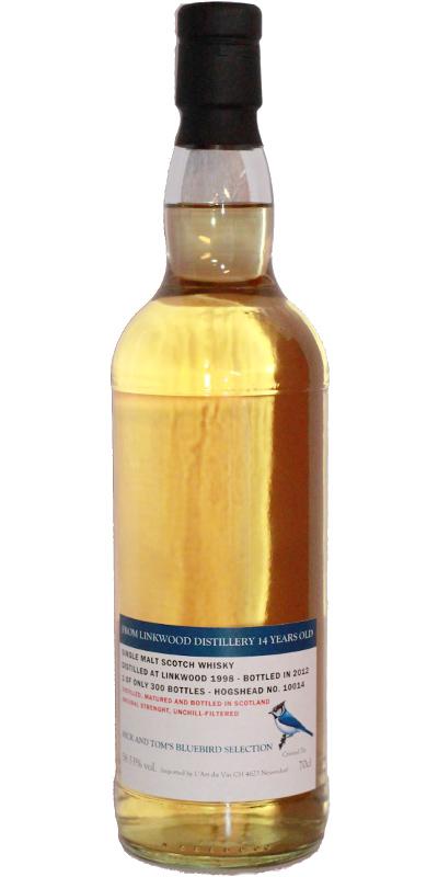 Linkwood 1998 BbSl Mick and Tom's Bluebird Selection - No2 Crested Tit