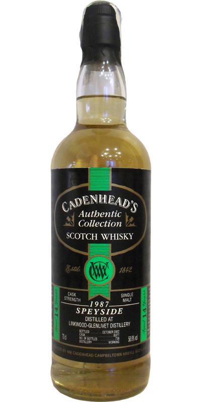 Linkwood 1987 CA Authentic Collection