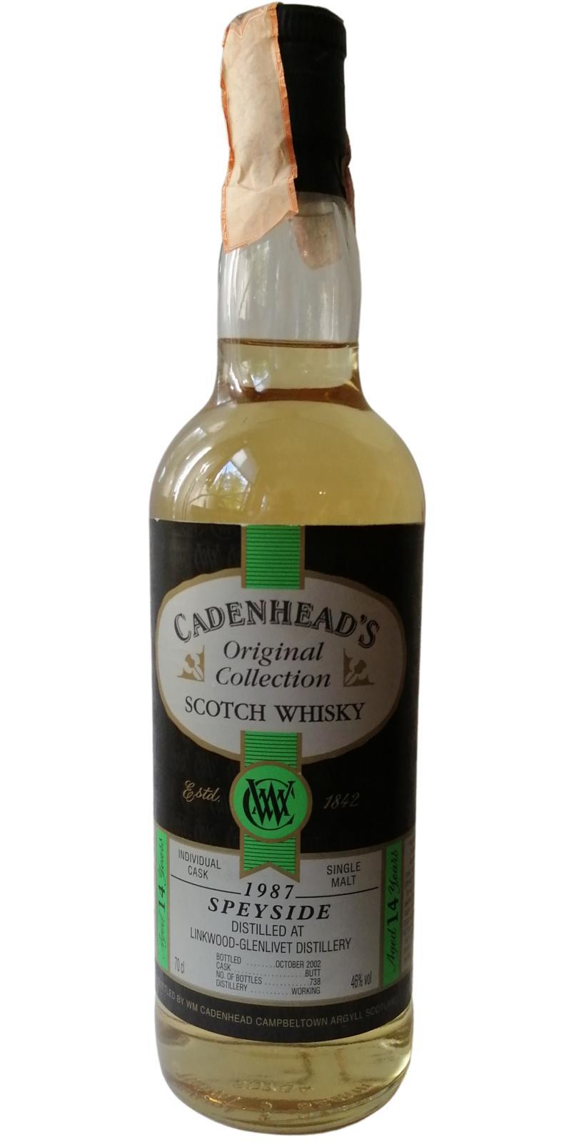 Linkwood 1987 CA Original Collection