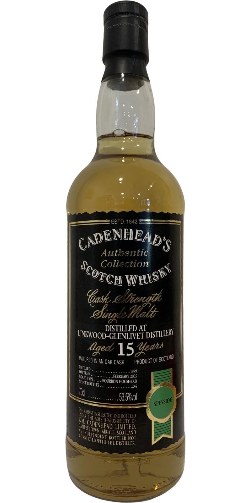 Linkwood 1989 CA Authentic Collection