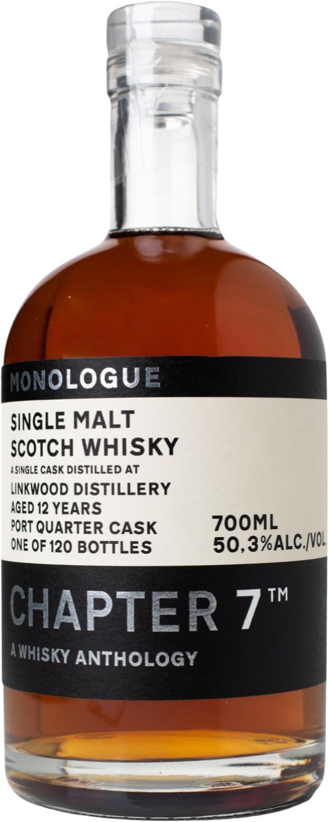 Linkwood 2008 Ch7 A Whisky Anthology - Monologue